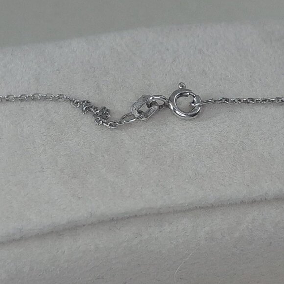 Sterling Silver DBJ Pendant Necklace – 17” - Picture 5 of 5